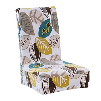 Tomtopp Printing Stretch Removable Chair Cover Wedding Non Slip Backrest Cover