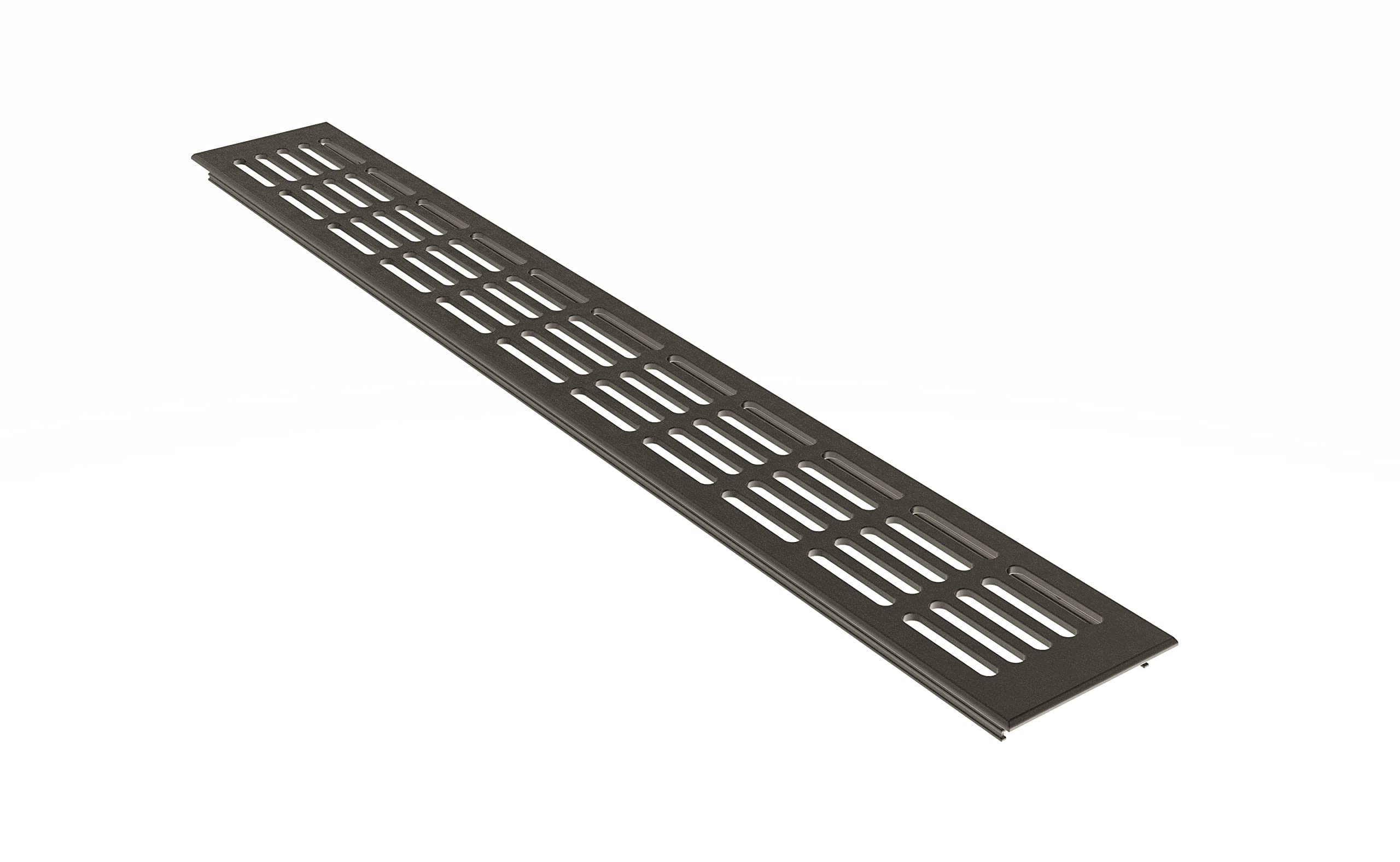 MS Fittings® Aluminium Ventilation Grille Web Plate Heater Cover 100 x 200 mm, Various Colours (Brown Anodized - C4)