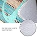 Bathroom Rug, Uphome Vintage Retro Nautical Anchor Flannel Microfiber Foam Bath Mat - Turquoise and Brown Non-slip Soft Absorbent Bathroom Mat Kitchen Floor Carpet (16