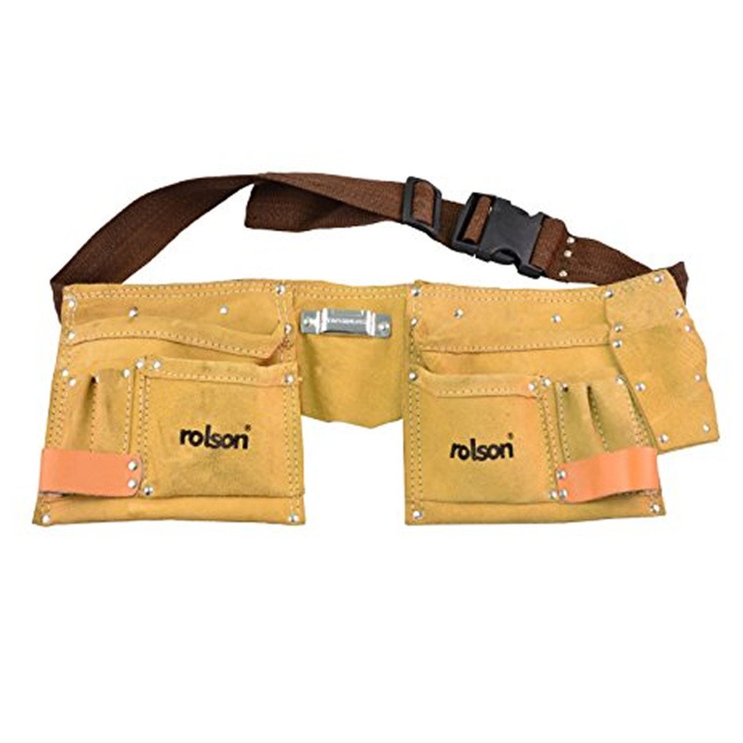 Rolson 68627 Economy Double Leather Tool Pouch