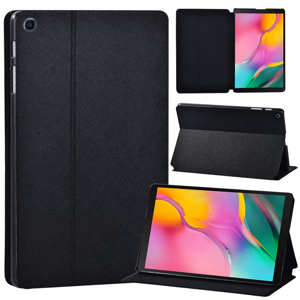 FINDING CASE Galaxy Tab A 8.0 2019 Case T290 T295, Slim Light Cover Stand Hard Shell Folio Case for 8.0 inch Galaxy Tab A 2019 Tablet Model SM-T290 (Wi-Fi) SM-T295 (LTE) (black)