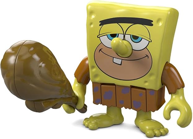 caveman spongebob toy