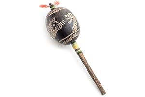 Peruvian 鶹 Gourd Rattle - Four Directions - Medium