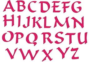 ILLUMINATED INK Self Adhesive Felt Letter Set (Fuchsia)