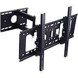 TV Wall Mount,Lumsing Full Motion Articulating Arm TV Wall Mount Bracket Swivel Tilt for 27-72" TV LCD LED Plasma Flat Screens MAX VESA 600x400mm