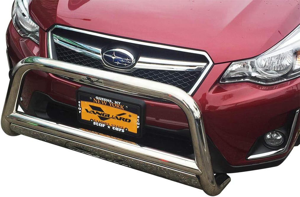 VANGUARD VGUBG12122141SS Stainless Wide Bull Bar Compatible with 19