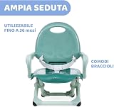 Chicco Pocket Snack Booster Seat Sage 6m-3y Portable High Chair 15 kg view 4