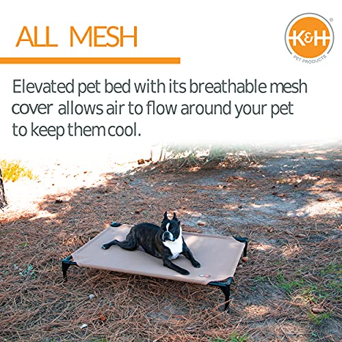 K&H PET PRODUCTS Original Pet Cot Elevated Dog Bed & Cot Canopy, All