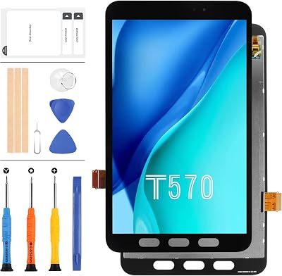 LADYSON Samsung Galaxy Tab Active 3 Screen Replacement SM-T570 LCD Display Touch