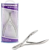 Tweezerman Nagelhautschere Aus Kobalt-Edelstahl – Medium Größe, Präzise, Sterilisiertbar, Für Professionelle Maniküre