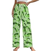 Jeireumteor Women's Cucumbers Pickles Casual Lounges Pajama Pants Adjustable Cute Drawstring Sleepwear with Pockets