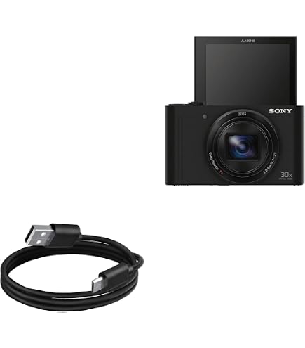 Amazon.com: USB Data/Charger Cable Cord For Sony Cybershot DSC