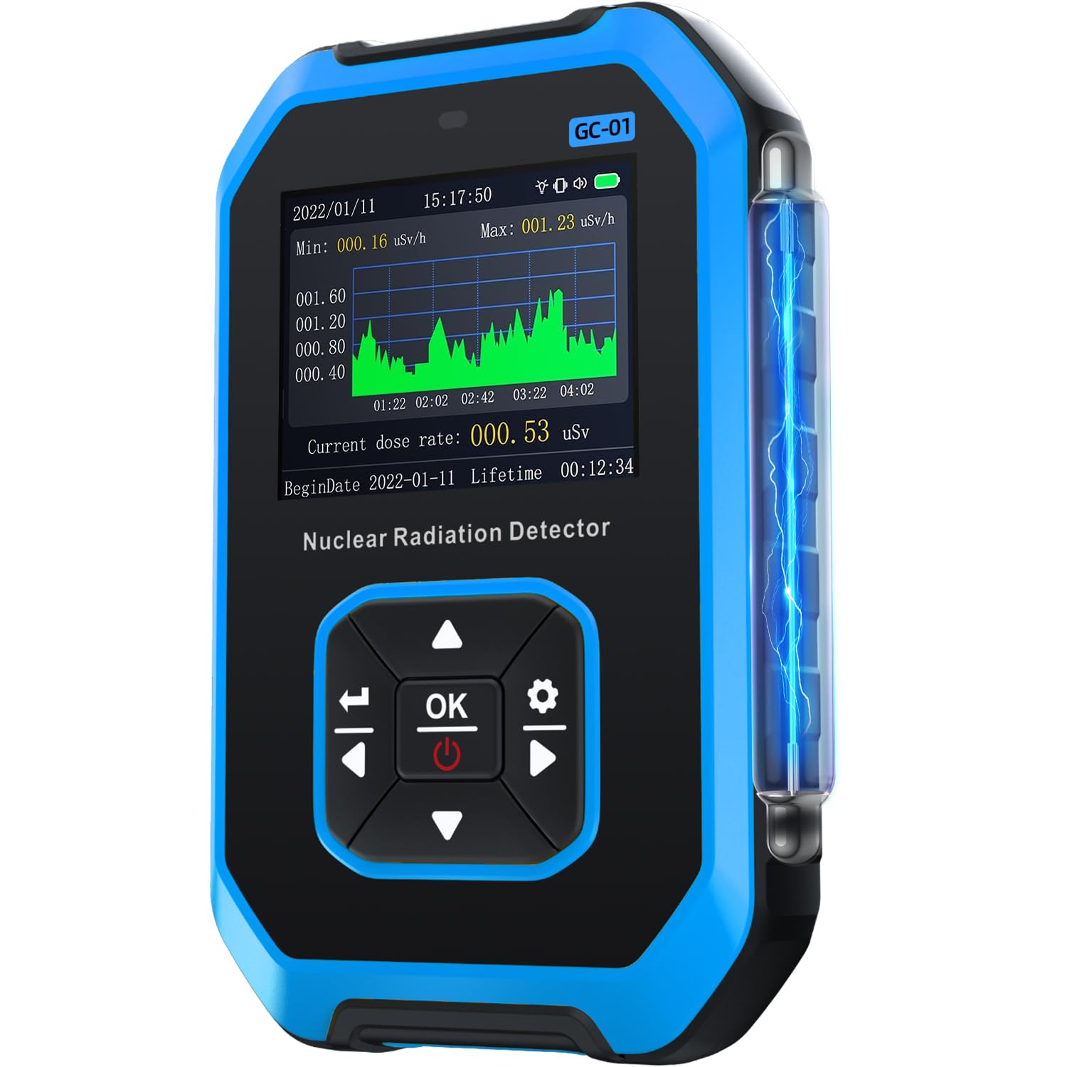FNIRSI GC-01 Geiger Counter Nuclear Radiation