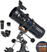 Celestron AstroMaster 114EQ Newtonian Reflector Telescope 114mm Dark Blue