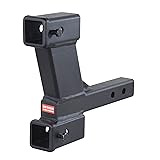 REYSUN Trailer Hitch Dual Hitch Extender Adapter
