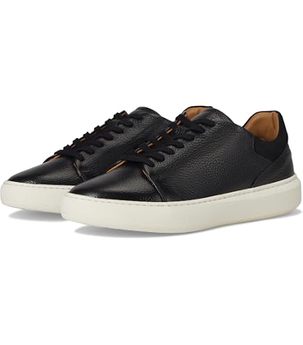 Amazon.com | Salvatore Ferragamo Scuby2 Mens Black Leather Lace Up