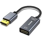 BENFEI Active DisplayPort to HDMI Adapter 4K@60Hz, Compatible with PC,Laptops, Desktop, Tablets, or DisplayPort Docking Stati