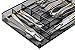 Halter Silverware Tray, Cutlery Tray, Flatware Tray Organizer, Steel Mesh Silverware Organizer, Kitchen Utensil Drawer Organizer with Non Slip Base, Cutlery Organizer in Drawer, Set of 2 (Large)