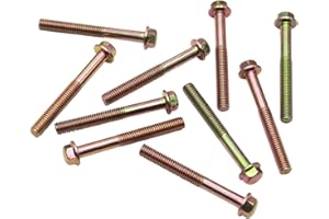 YD-PS001 Transmission Cover Bolts (M6*50) 6mm x 50mm GY6 Engine Scooter Moped Part (Colored zinc)