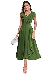BOLENSYE Lace Chiffon Mother of The Groom Dresses