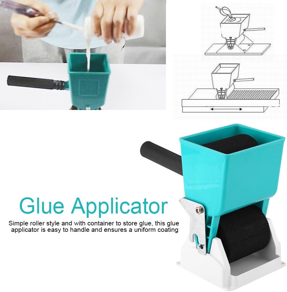 Glue Applicator 180mL/320mL Adjustable Handheld Spreader Dispenser Portable Roller for Carpenter Woodworking(6inches) - Image 5