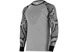 Levelty Soccer Goalkeeper Jersey Adult/Youth Elbow Padded Long Sleeve Goalie Shirt Men Women Kids Goalkeeper Jersey