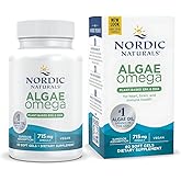 Nordic Naturals Algae Omega - 60 Soft Gels - 715 mg Omega-3 - Certified Vegan Algae Oil - Plant-Based EPA & DHA - Heart, Eye, Immune & Brain Health - Non-GMO - 30 Servings