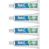 Crest Complete Whitening Scope Minty Toothpaste, Travel Size 0.85 Oz, (24g) - Pack of 4