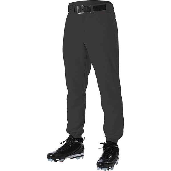 Pantalon De Baseball Jeunesse Alleson Athletics – Blanc, Taille M, Tuyauterie Bleue