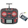 Radiomaster Boxer Max Version with CNC AG01 Hall Gimbals Carbon Fiber 2.4G 16ch Transmitter Remote Control ExpressLRS Mode 2 (ELRS-Red with 6200)