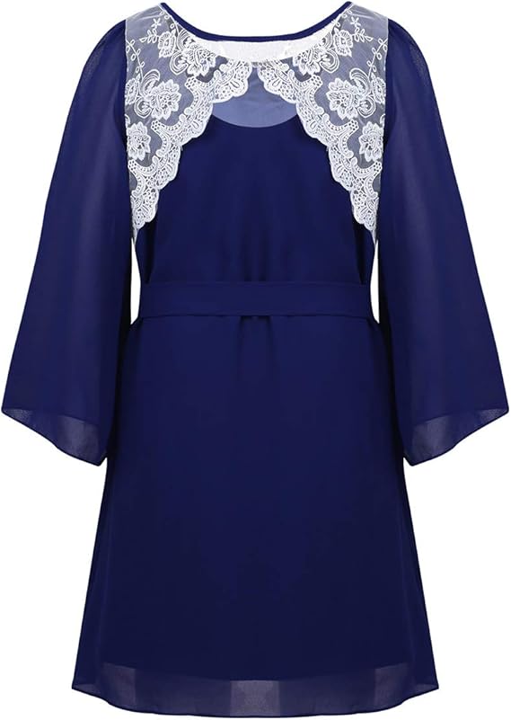 Robe manche longue fille Clearance