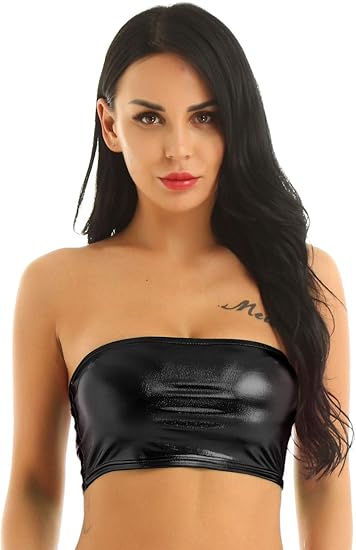 holographic crop top amazon