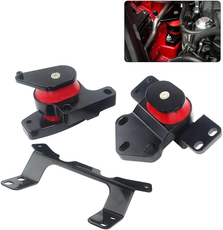 PQYRACING Drivetrain Engine Transmission Mount Dog Bone Compatible for VW MK7 Volkswagen Jetta Golf VII Beetle 2.0 Gti Audi A3 1.8T 2.0T