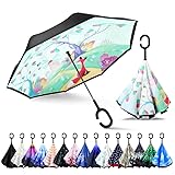 ZOMAKE Inverted Umbrella, Double Layer Reverse