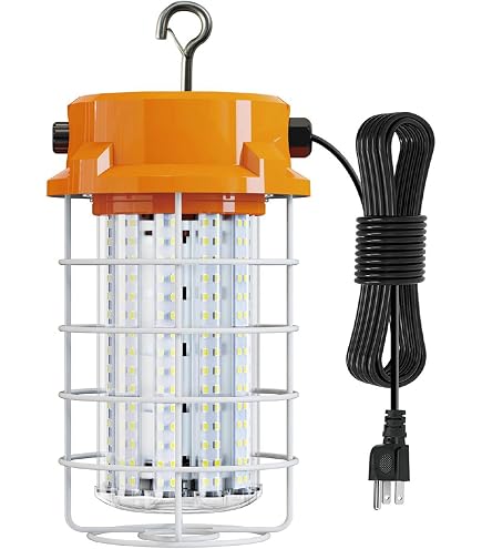 RIUVAO 80W LED Temporary Work Light 12000lm 5000K Daylight White