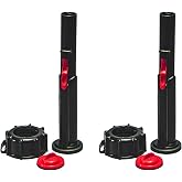 Midwest Can 4240 Quick Flow Spout - Fuel Can Spout Replacement Kit - Auto Shut Off Spill-Resistant Spout with Closing Valve &amp; Cap - 2 Pack