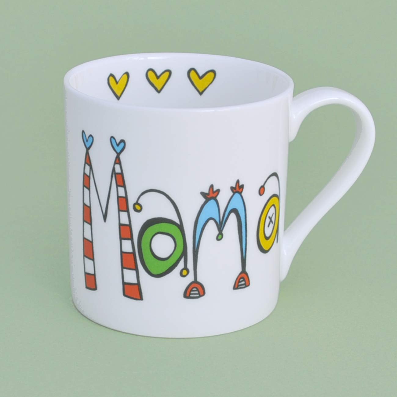 MAMA HEARTS MUG
