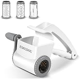 Cheese Grater Hand Crank,Classic Rotary Parmesan Cheese Shredder Handheld