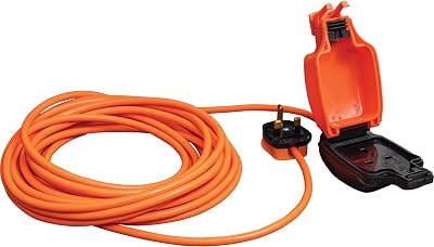 Eagle 10M IP54 Gang Outdoor Extension Lead Splashproof Plug UK