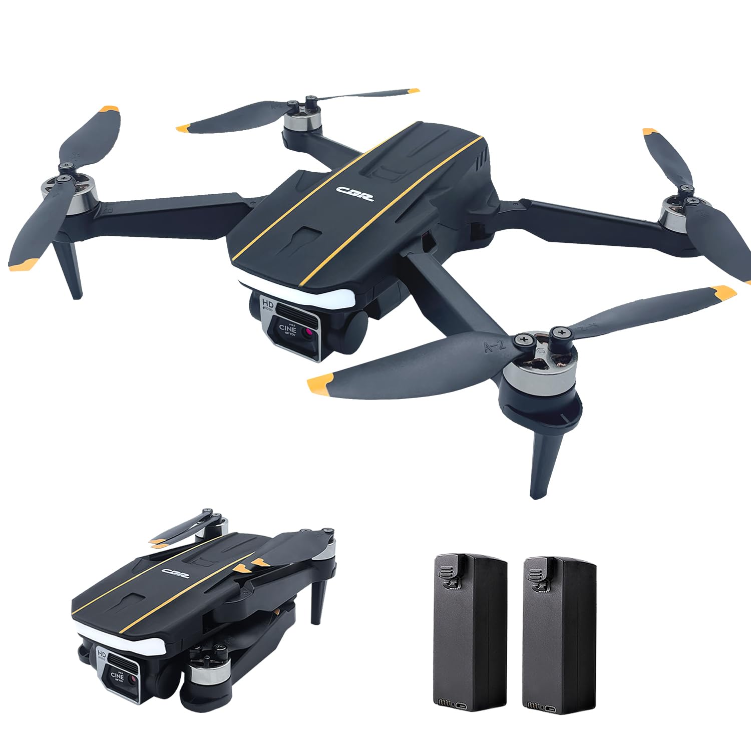 Photo 1 of ?CHUBORY A68 Drones with Camera for Adults & Beginners: FPV Drone, 2K HD Camera, Brushless Motor, Auto Hover, 3D Flip, Trajectory Flight, Foldable Quadcopter?