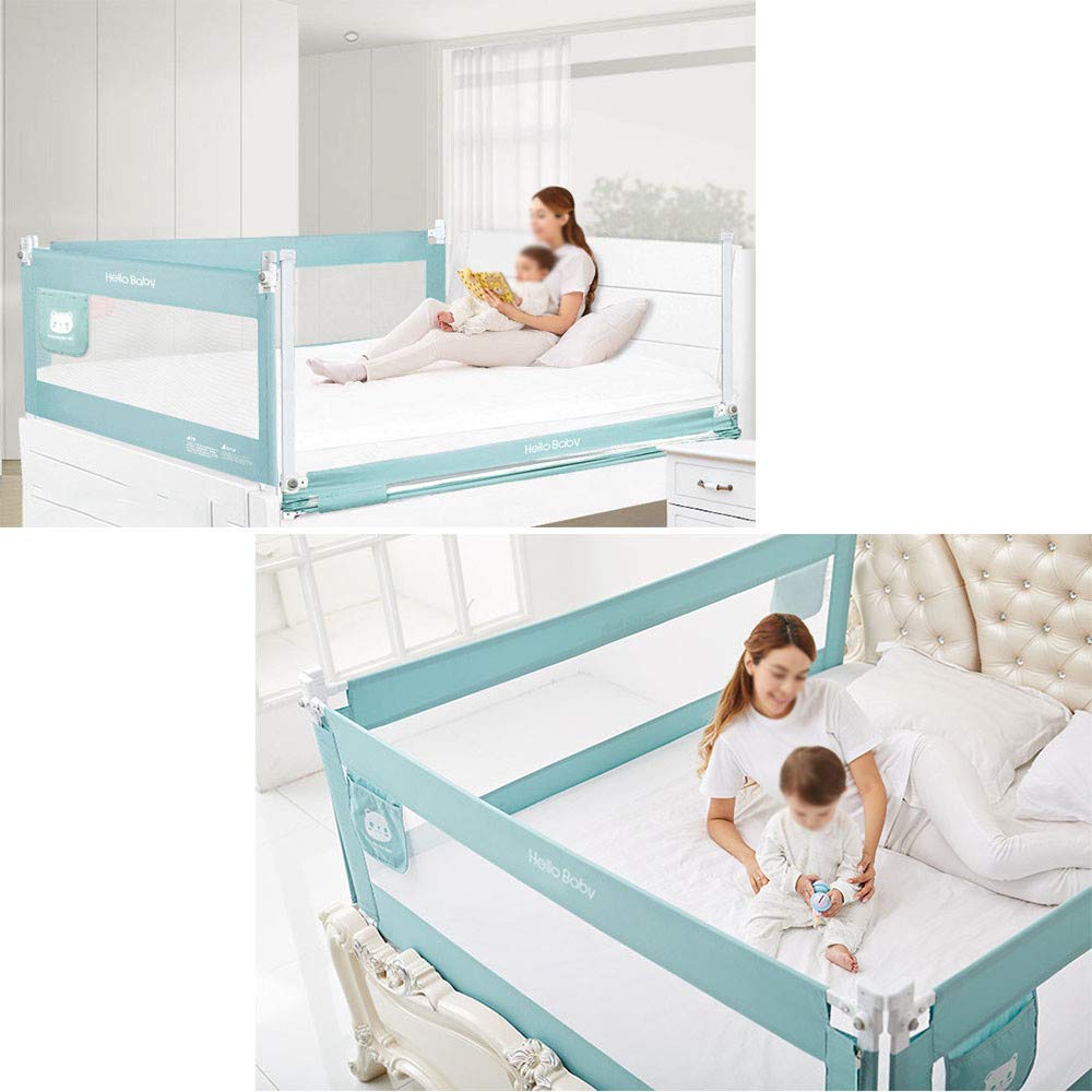 Gray 1 5m B07qf4j6vd 幼児のベッドの柵の子供のベッドの監視縦の持ち上がる幼児寝台の安全ガードレール ベッドガードフェンス 驚きの価格
