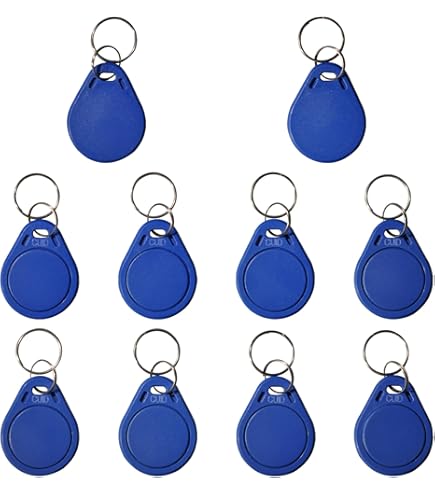 thumbnail image 2 of 10PCS 13.56MHz UID Rewritable IC Clone Smart Key Fobs, Blank Tag, RFID Token 2 of 13
