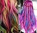 SOOKOO 6 Color Hair Chalk Set, Metallic Glitter Temporary Hair Color, No Mess, Built in Sealant, Works on All Hair Colors, 6 Count
