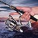 Sougayilang Fishing Reel Spinning -12+1BB Ultralight Smooth Powerful Spinning Reels for Freshwater Saltwater Bass Fishing（13bbdk-6000）