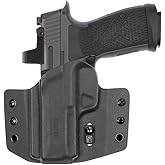 Tulster OWB Contour Kydex Holster in Left Hand fits: Sig Sauer P365 AXG Legion | Optic Compatible Outside The Waistband Concealed Carry