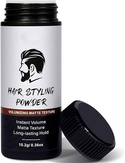 Hualijia Hair Styling Powder Men Matte Texture 10g Natural Look Hold