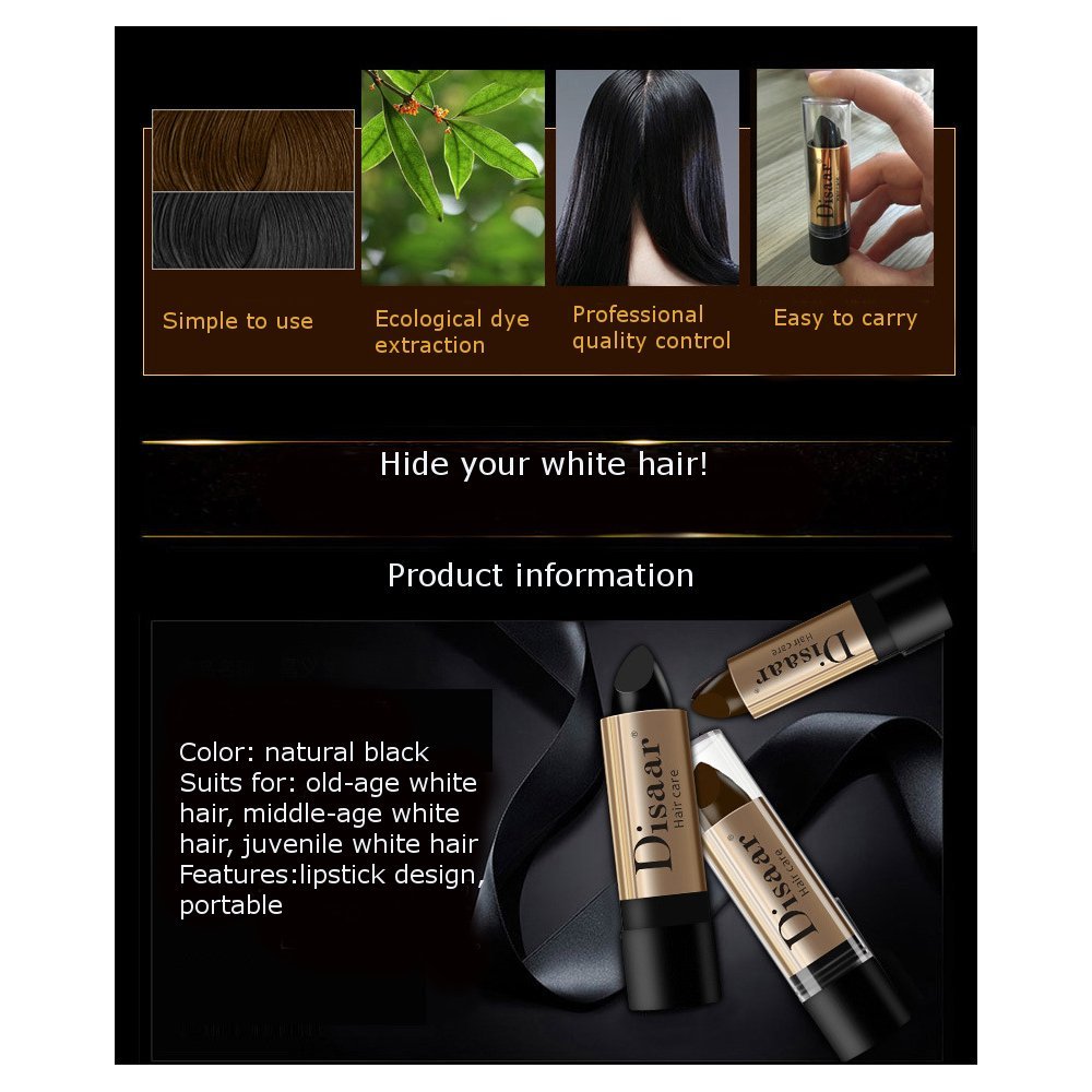 Amazon Com Disaar Beauty Hair Care Balm Hide White Grizzle Hair