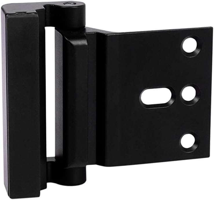 Sweetgo Door Lock-Door Reinforcement Lock with 8 Screws-Home Security Door Lock with 800lbs-childproof Door Lock-Upgrade Night Lock to Defend Your Home and Kids.