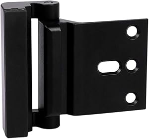 Sweetgo Door Lock-Door Reinforcement Lock with 8 Screws-Home Security Door Lock with 800lbs-childproof Door Lock-Upgrade Night Lock to Defend Your Home and Kids.