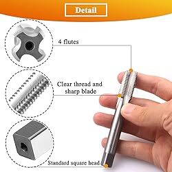 Teocpai Metric Tap and Die Set M16 x 1.5mm HSS